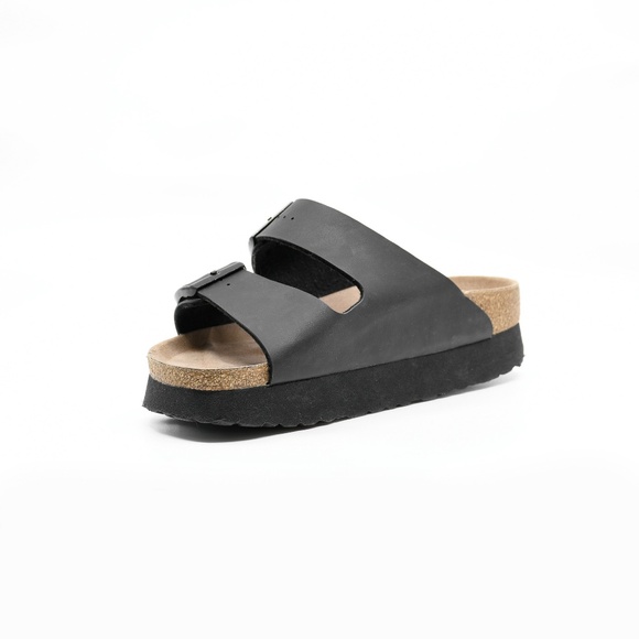 PAPILLIO® by BIRKENSTOCK® Arizona Flex Platform Birko-Flor in Black Size EU 39 - Picture 9 of 13